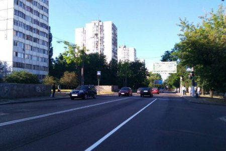 В Одессе обновили разметку на двух важных магистралях (фото)