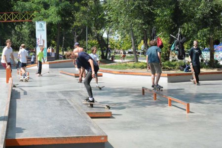 Одесский скейтпарк стал соревновательной площадкой чемпионата Украины (фото)