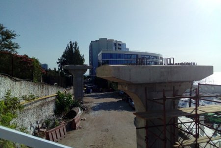 Велопешеходная эстакада Трассы здоровья обретает реальное воплощение (фото)