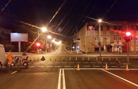 На одной из транспортных артерий Молдаванки обновили разметку