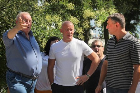 В Греческом парке установят скульптуру Посейдона и фонтан (фото)