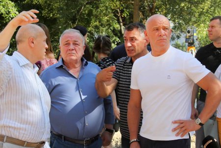 В Греческом парке установят скульптуру Посейдона и фонтан (фото)