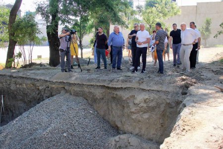 В Греческом парке установят скульптуру Посейдона и фонтан (фото)
