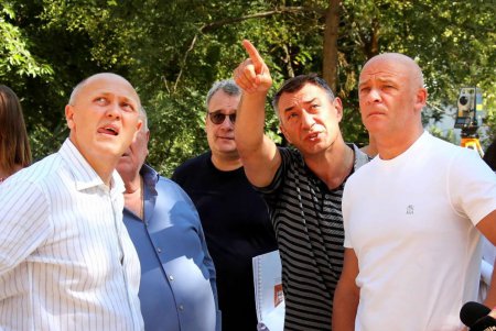 В Греческом парке установят скульптуру Посейдона и фонтан (фото)
