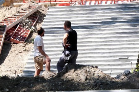 В Греческом парке установят скульптуру Посейдона и фонтан (фото)