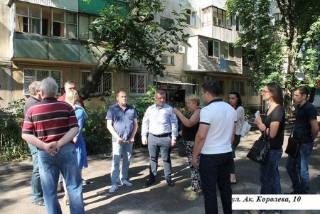 Местная власть Киевского района Одессы поддерживает жилой фонд города (фото)