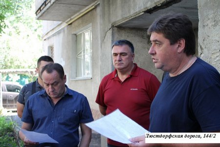 Местная власть Киевского района Одессы поддерживает жилой фонд города (фото)