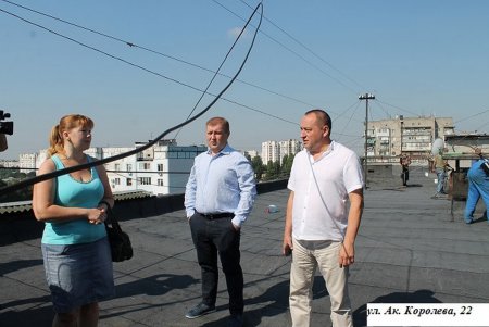 Местная власть Киевского района Одессы поддерживает жилой фонд города (фото)