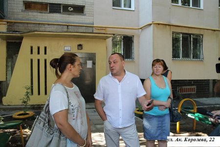 Местная власть Киевского района Одессы поддерживает жилой фонд города (фото)