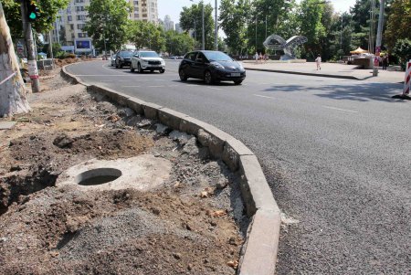 Крутизна «крутого» проспекта Шевченко несколько уменьшилась (фоторепортаж)