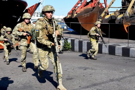 ВМС Украины провели тактические учения в Одесской области (фото)