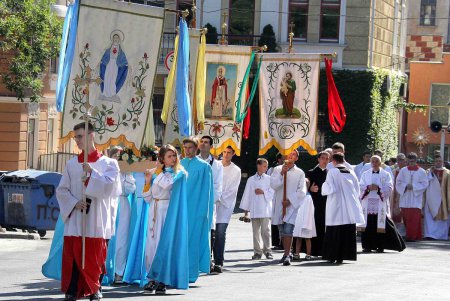 Шествие христиан–католиков прошло в Одессе (фоторепортаж)