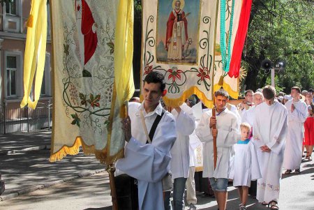 Шествие христиан–католиков прошло в Одессе (фоторепортаж)