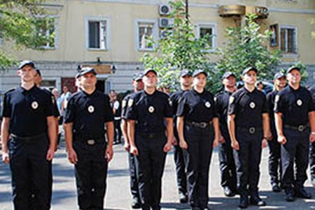 Новое пополнение пришло в Одесскую полицию (фото, видео)