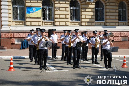 Новое пополнение пришло в Одесскую полицию (фото, видео)