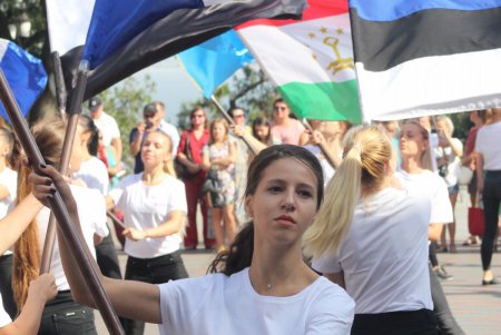 Празднование Дня города началось с церемонии поднятия флага Одессы (фоторепортаж)