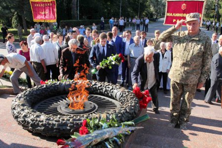 В Одессе отмечают День партизанской славы (фоторепортаж)
