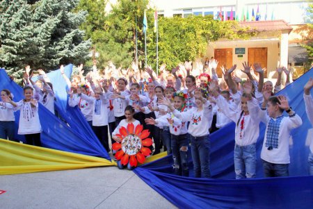 Одесская гимназия собрала актив школьников со всей Украины (фоторепортаж)