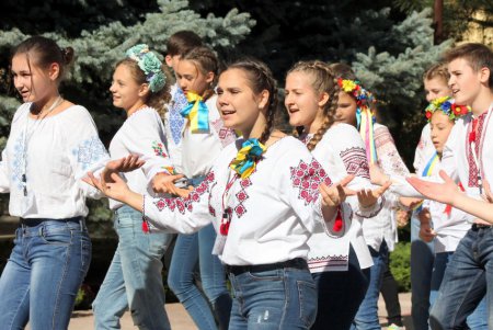 Одесская гимназия собрала актив школьников со всей Украины (фоторепортаж)