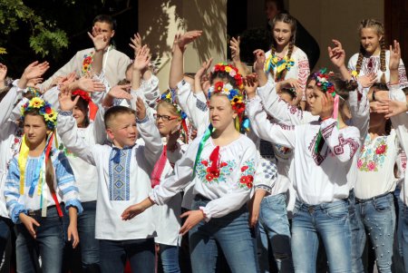 Одесская гимназия собрала актив школьников со всей Украины (фоторепортаж)