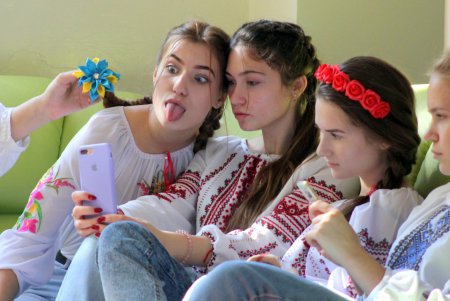 Одесская гимназия собрала актив школьников со всей Украины (фоторепортаж)