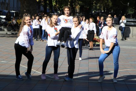 Флешмоб на Думской площади «Вместе мы изменим мир!» (фоторепортаж)