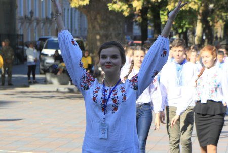 Флешмоб на Думской площади «Вместе мы изменим мир!» (фоторепортаж)