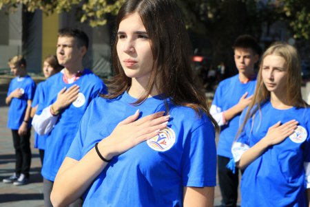 Флешмоб на Думской площади «Вместе мы изменим мир!» (фоторепортаж)