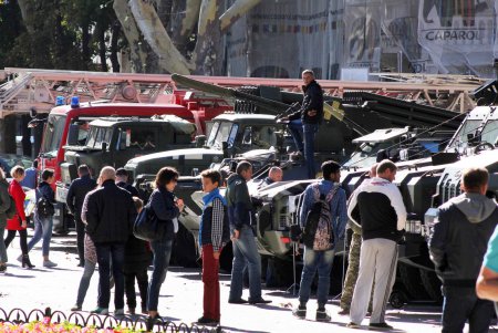 Выставка военной техники (фоторепортаж)