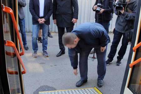Электротранспорт Одессы пополнился новыми троллейбусами (фоторепортаж)