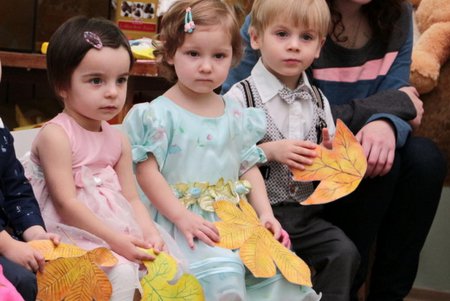 Воспитанникам одесского Дома ребенка устроили праздник осени (фото)