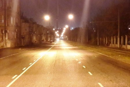В Одессе на пешеходных переходах установливают LED-светильники