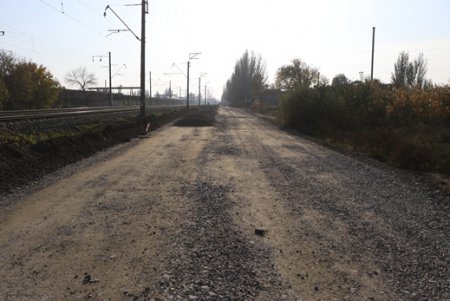 На окраине Одессы ремонтируют улицы (фото)