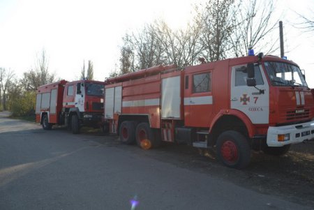 Пожар на Тираспольском шоссе в Одессе ликвидировали (фото)