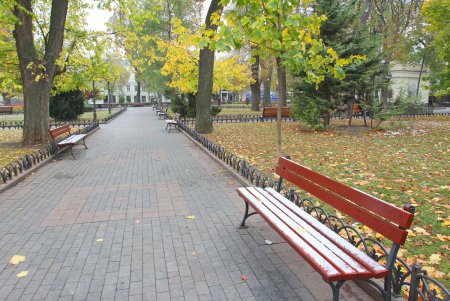 Осеннее очарование Одесского Городского сада (фоторепортаж)