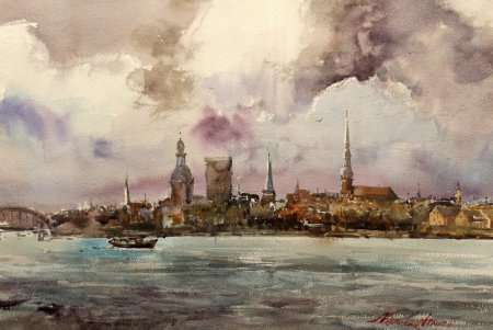 Одесситы увидели «Море акварели» (фоторепортаж)