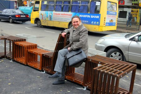 В Одессе открыли второй Городской парклет (фоторепортаж)