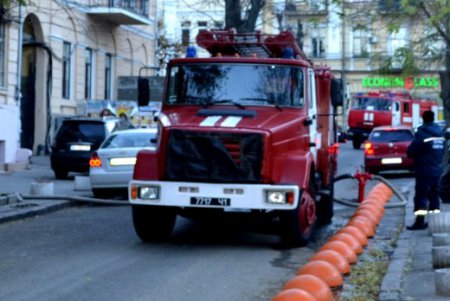 Стали известны подробности пожара в центре Одессы (фото)