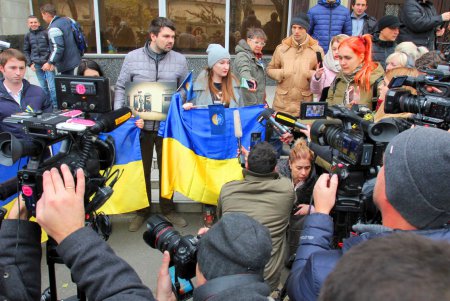 Митинг в поддержку украинских моряков (фоторепортаж)