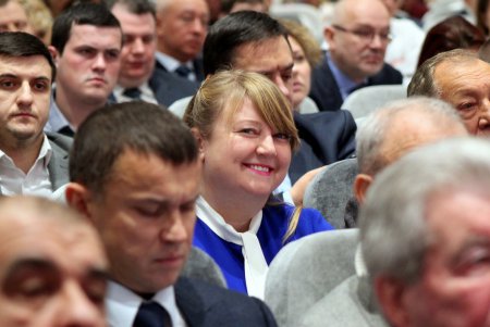 Как мэр Одессы Геннадий Труханов отчитывался перед горожанами (фоторепортаж)