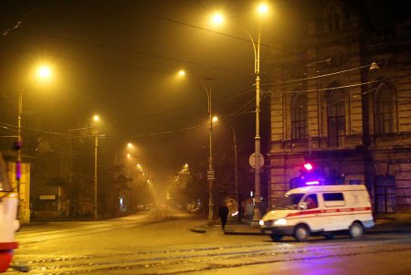 Застывший город: Одессу окутал утренний туман