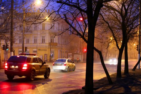 Застывший город: Одессу окутал утренний туман