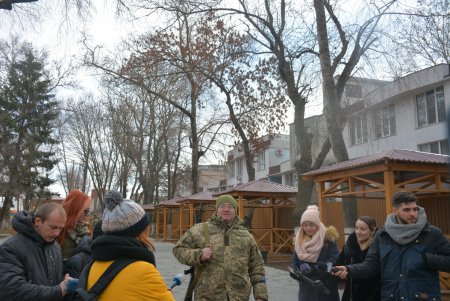 Резервисты территориальной обороны приняли присягу (фото)