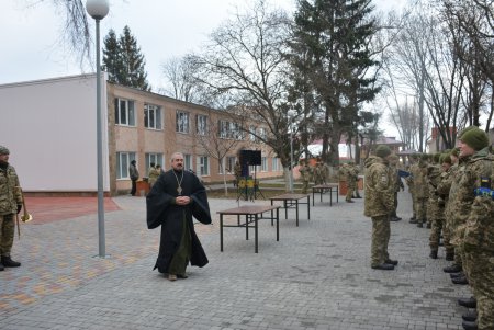 Резервисты территориальной обороны приняли присягу (фото)