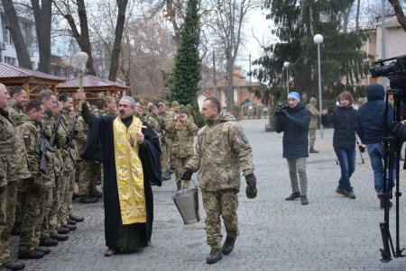 Резервисты территориальной обороны приняли присягу (фото)