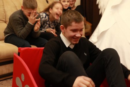 Одесские дома семейного типа продолжают получать поздравления с наступающими праздниками
