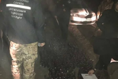 Одесские пограничники задержали контрабанду молдавского коньяка и вина