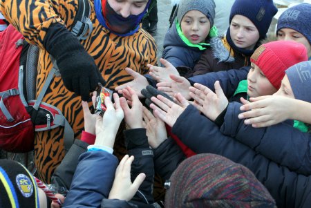 Новогодний велопробег в Одессе (фоторепортаж) 