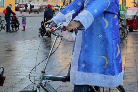 Новогодний велопробег в Одессе (фоторепортаж) 