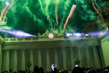 Фестиваль света Odessa Light Fest (фоторепортаж)